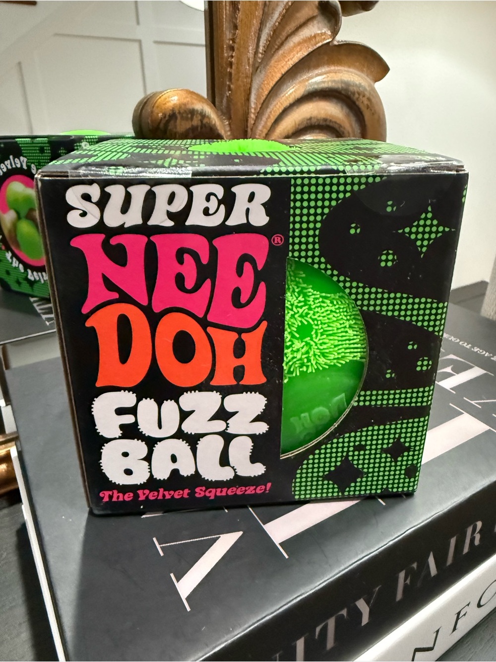 Super Nee Doh Fuzz Ball - Bright Green